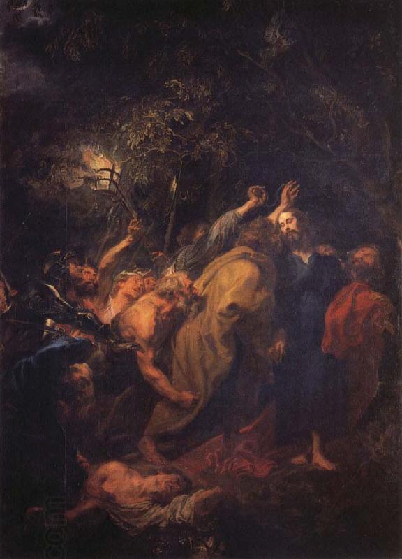 Anthony Van Dyck Arrest of Christ China oil painting art